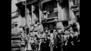 Allies Liberate Brussels   Newsreel 1944