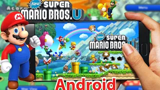 NEW SUPER MARIO BROS On Android - Wii U, Cemu, Dolphin Emulator, Nintendo 3DS