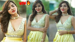 🔥😍🍑Telugu Anchor Ashu Reddy STUNNING HOT Look In Yellow Outfit | Ashu Hot Visuals | Cine Adda