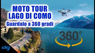 Moto Tour Lago di Como a 360 gradi | 5.7K 360 video