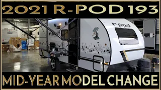 Model Change 2021 R-Pod 193 Small RV Bunkhouse RV by Forestriver @ Couchs RV Nation an RV Wholesaler