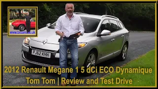 2012 Renault Megane 1 5 dCi ECO Dynamique Tom Tom | Review and Test Drive