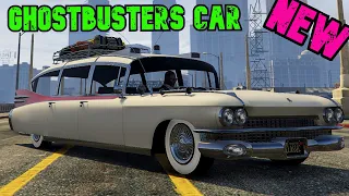 GTA | NEW - Albany Brigham | Customising the Ghostbusters Car / Ambulance | Cadillac Miller Meteor