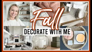 FALL DECORATE WITH ME 2023 | FALL LIVING ROOM DECOR IDEAS