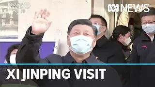 Xi Jinping visits Beijing coronavirus hospital, flags tough measures to control outbreak | ABC News