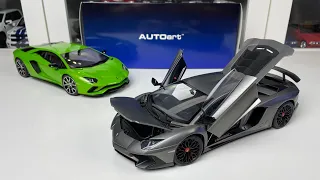 1:18 Lamborghini Aventador SV - Autoart (Unboxing)