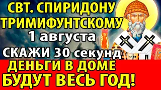 12 мая СКАЖИ: ДОСТАТОК И ДЕНЬГИ БУДУТ В ДОМЕ ВЕСЬ ГОД! Молитва Спиридону Тримифунтскому. Канон