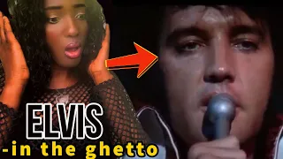 First Time Reacting to | elvis presley - “in the ghetto” | Singer Reacts
