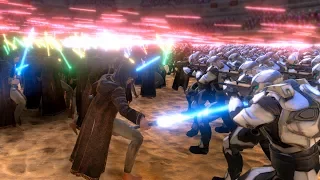 JEDI CLONE WAR!!! | Ultimate Epic Battle Simulator HD