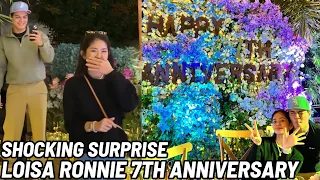 LOISA ANDALIO NAIYAK sa DI INAASAHAN na SURPRISE Ni RONNIE ALONTE sa KANILANG 7TH ANNIVERSARY ❤️