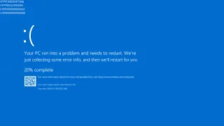 Bsod Windows 10 2004-21h2-22h2 complete Version -2020-2024 Critical Process Died Your PC Remake