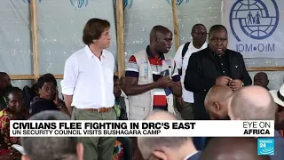 Civilians continue to flee fighting in Eastern DR Congo • FRANCE 24 English