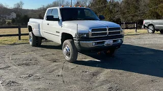 Second Gen 2001 Dodge Ram 3500 Cummins manual NV5600 ride along.