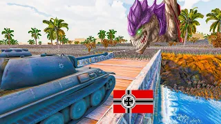 GERMAN ARMY HOLD BRIDGE From TYRANID HORMAGAUNT | Ultimate Epic Battle Simulator 2 UEBS 2