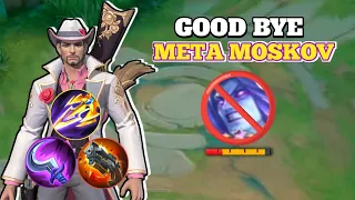 GOODBYE META MOSKOV!! CLINT NEW META DESTROYER BEST BUILD & EMBLEM 2024 - Mobile Legends