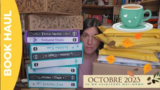 Book haul - Octobre 2023 - Quand je me surprends moi-même