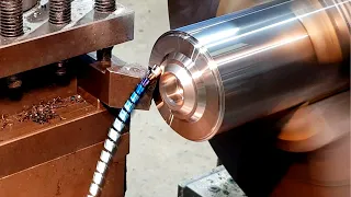 Machining Skills on Manual Lathe Turning 4140 Hardened Steel