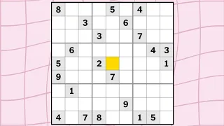 New York Times Hard Sudoku Solution, 19 April 2022.