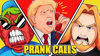 Prank Calling Restaurants as Donald Trump! (feat. Soup & Yumi)