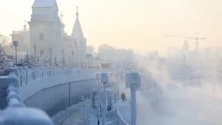 Россию сковали аномальные морозы. Температуры рухнули до -35