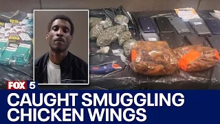 Caught: Man tries to smuggle chicken wings into Georgia jail