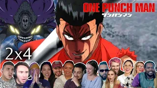 METAL BAT VS ELDER CENTIPEDE!!🔥😨 One Punch Man  Reaction Mashup Season 2 Episode 4 ワンパンマン