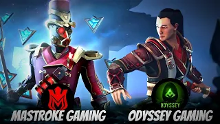 @odyssey_sfa vs mastroke gaming // shadow fight 4: arena