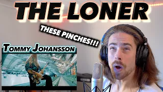 Tommy Johansson - The Loner (Gary Moore) FIRST REACTION! (MAN, THESE PINCHES!!!)