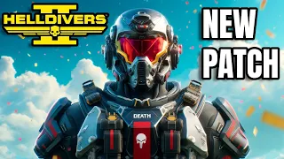 YES! Helldivers 2 Brand New PATCH! - HUGE FIX! Full Details and more