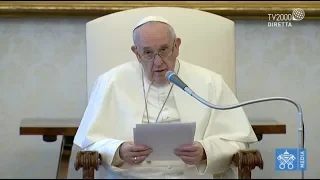 Papa Francesco, Udienza Generale del 22 aprile 2020