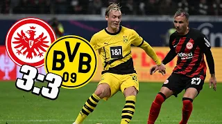 Brandt macht FATALEN Fehler wieder gut! SPEKTAKEL bei Frankfurt gegen Dortmund! (3:3) Blitz-Fazit