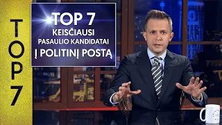 TOP7 Keisčiausi pasaulio kandidatai į politinį postą || Laikykitės ten su Andriumi Tapinu