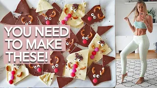 HEALTHY CHRISTMAS CHOCOLATE! | Healthy Treats | (Quick Recipe!)