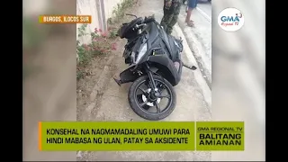 Balitang Amianan: Konsehal, Nasawi sa Aksidente