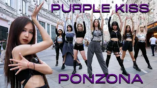 K-POP IN PUBLIC ONE-TAKE 퍼플키스 PURPLE KISS 'Ponzona' DANCE COVER by JEWEL from Russia