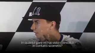 Rossi vs Lorenzo press conference Jorge seems to forget the past! Marco Simoncelli vs Jorge Lorenzo