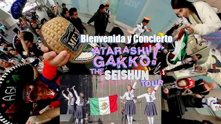 Atarashii Gakko! en México Recibimiento en Aeropuerto y Concierto 新しい学校のリーダ