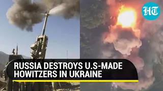 Putin's men destroy American Howitzers, eliminate 2 platoons as Russia strikes Ukraine forces