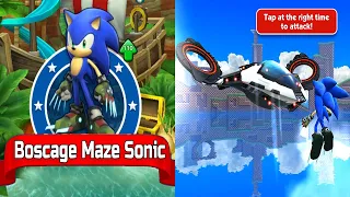 Sonic Dash - Boscage Maze Sonic New Character vs New Boss Dr. Robotnik Update - All 67 Characters