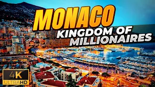 Monaco - City of Millionaires Walking Tour 4K Ultra HD Footage