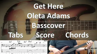 Oleta Adams Get Here. Bass Cover Tabs Score Notation Chords Transcription. Bass: Pino Palladino