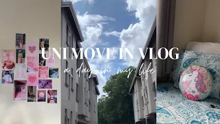 Vlog: Uni move in day