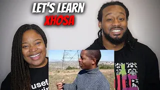 🇿🇦 THIS IS HARDER THAN YOU THINK! American Couple Trying to Learn Xhosa Language in South Africa