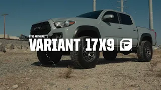 Fuel Variant D793 Matte Gunmetal Custom Truck Wheel Premier