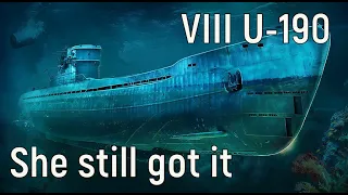 World of Warships - VIII U-190 Replay, she still got it