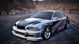 Random Race In BMW M3 GTR E46 (Most Wanted Edition) - NFS Payback