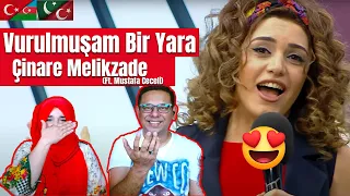 Pakistani Reaction  - Çinare Melikzade - Vurulmuşam Bir Yara (Ft. Mustafa Ceceli) (5də5)