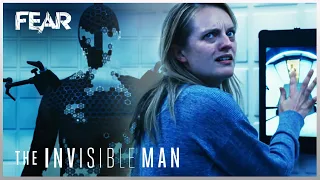 Celia Discovers the Invisible Suit | The Invisible Man (2020) | Fear