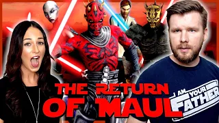 The Return of Maul || My wife watches Clone Wars for the first time