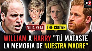 William ACUSA a HARRY de MATAR La Memoria de Lady Di por EXPONER Falsos Datos a THE CROWN Sobre Ella